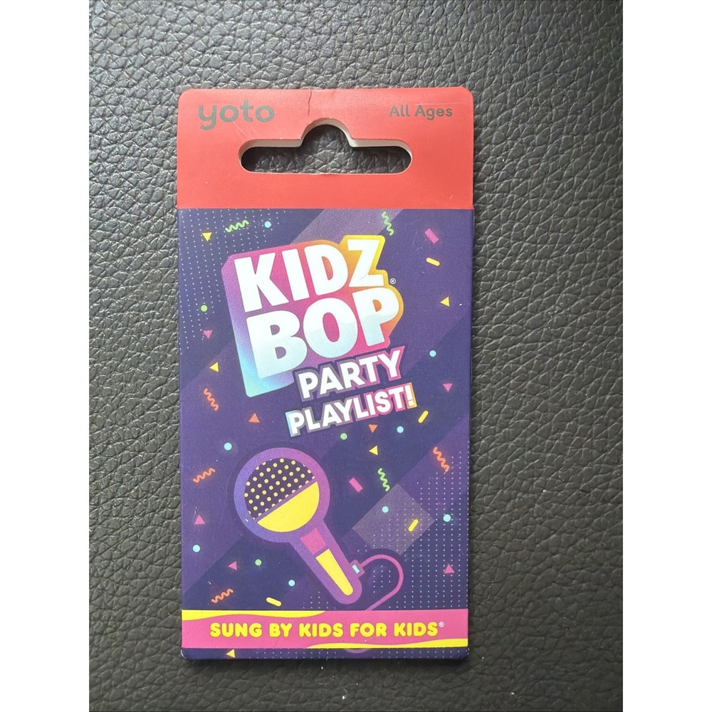 New Yoto Kidz Bop Party Playlist Media Card A1824